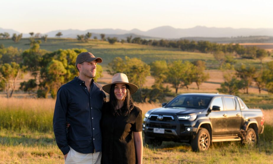 Sandy and Alex Rogers, owners of Gilay Estate, Liverpool Plains NSW